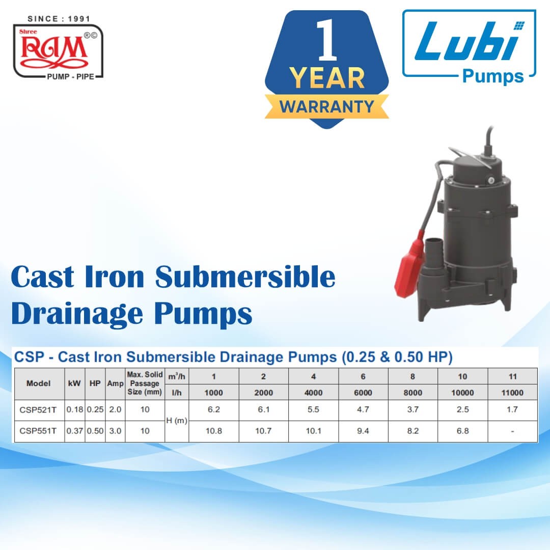 LUBI Drainage Pump